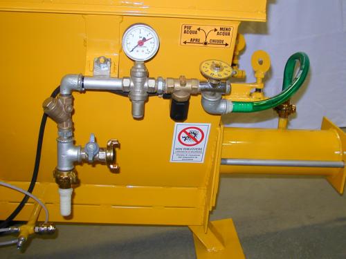 MIXER f&uuml;r Transportbeton M&ouml;rtel. Pneumatische Steuerung, separaten Kompressor