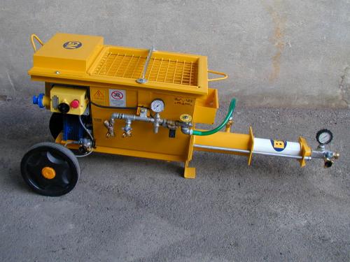 MIXER f&uuml;r Transportbeton M&ouml;rtel. Mix und automatisch liefert M&ouml;rsern, Zementm&ouml;rtel gebrauchsfertigem bunten Mantel, f&uuml;r B&ouml;den und selbstnivellierend Injektions-Injektionen.